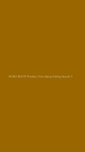 Tampilan Antarmuka Aplikasi Atom138 Rtp Prediksi Toto Macau Paling Akurat - 3