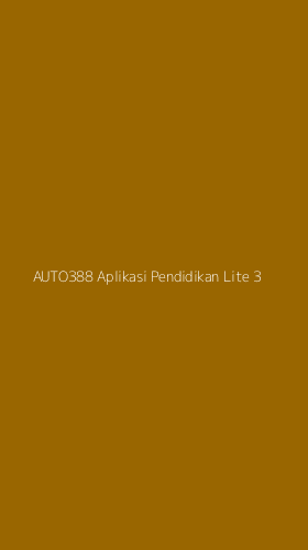 Tampilan Antarmuka Aplikasi Auto388 Aplikasi Pendidikan Lite - 3