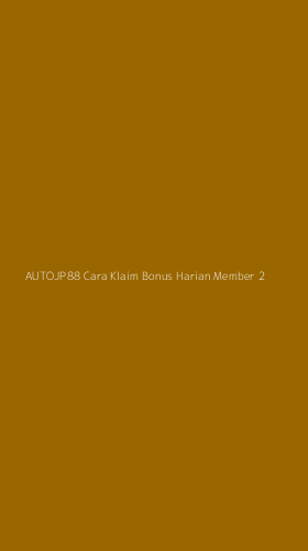 Tampilan Antarmuka Aplikasi Autojp88 Cara Klaim Bonus Harian Member - 2