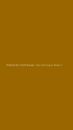 Tampilan Antarmuka Aplikasi Avanza4d Login Bandar Toto Slot Gacor Resmi - 1