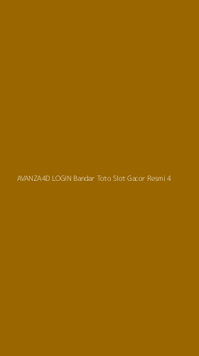 Tampilan Antarmuka Aplikasi Avanza4d Login Bandar Toto Slot Gacor Resmi - 4