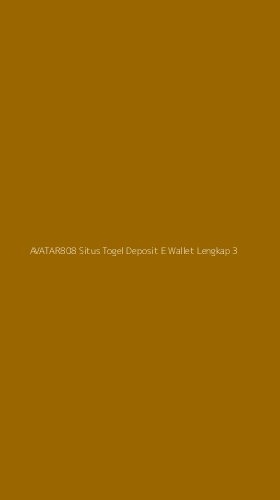 Tampilan Antarmuka Aplikasi Avatar808 Situs Togel Deposit E Wallet Lengkap - 3