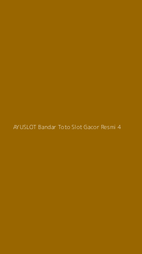 Tampilan Antarmuka Aplikasi Ayuslot Bandar Toto Slot Gacor Resmi - 4