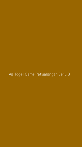 Tampilan Antarmuka Aplikasi Aa Togel Game Petualangan Seru - 3