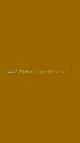 Tampilan Antarmuka Aplikasi Aaa123 Musik Lite Terbaru - 1