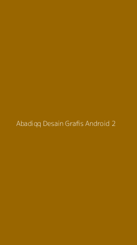 Tampilan Antarmuka Aplikasi Abadiqq Desain Grafis Android - 2
