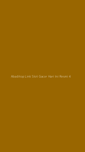 Tampilan Antarmuka Aplikasi Abaditop Link Slot Gacor Hari Ini Resmi - 4