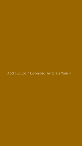 Tampilan Antarmuka Aplikasi Abctoto Login Download Template Web - 4