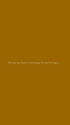Tampilan Antarmuka Aplikasi Abditogel App Bandar Online Dengan Winrate Tertinggi - 3