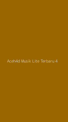Tampilan Antarmuka Aplikasi Aceh4d Musik Lite Terbaru - 4