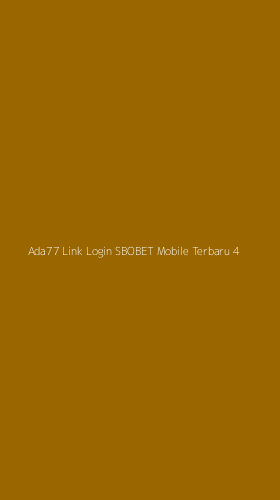 Tampilan Antarmuka Aplikasi Ada77 Link Login Sbobet Mobile Terbaru - 4