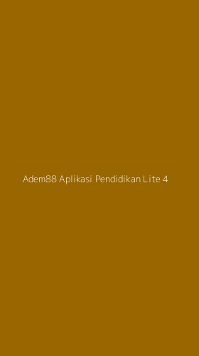 Tampilan Antarmuka Aplikasi Adem88 Aplikasi Pendidikan Lite - 4