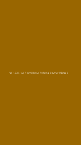 Tampilan Antarmuka Aplikasi Adil123 Situs Resmi Bonus Referral Seumur Hidup - 3