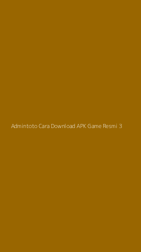 Tampilan Antarmuka Aplikasi Admintoto Cara Download Apk Game Resmi - 3