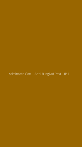 Tampilan Antarmuka Aplikasi Admintoto Com - Anti Rungkad Pasti JP - 1