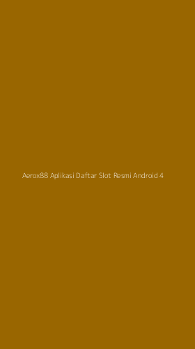 Tampilan Antarmuka Aplikasi Aerox88 Aplikasi Daftar Slot Resmi Android - 4