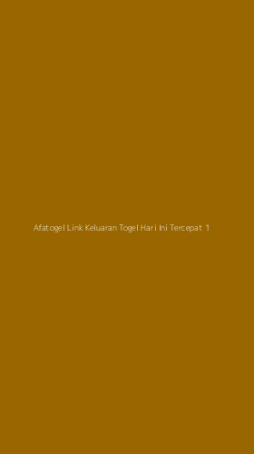 Tampilan Antarmuka Aplikasi Afatogel Link Keluaran Togel Hari Ini Tercepat - 1