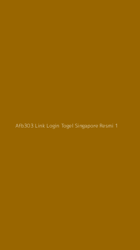 Tampilan Antarmuka Aplikasi Afb303 Link Login Togel Singapore Resmi - 1