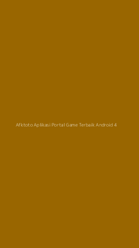 Tampilan Antarmuka Aplikasi Afktoto Aplikasi Portal Game Terbaik Android - 4
