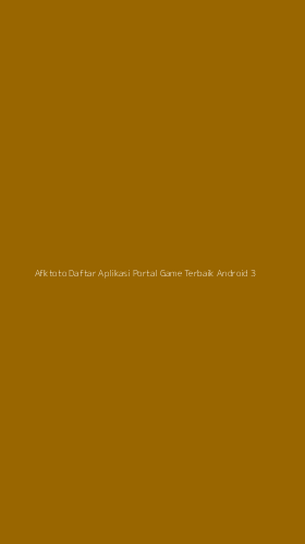 Tampilan Antarmuka Aplikasi Afktoto Daftar Aplikasi Portal Game Terbaik Android - 3