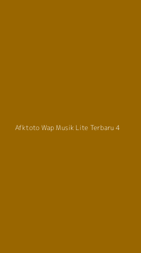 Tampilan Antarmuka Aplikasi Afktoto Wap Musik Lite Terbaru - 4