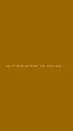Tampilan Antarmuka Aplikasi Agb365 Situs Dengan Metode Pembayaran Lengkap - 3