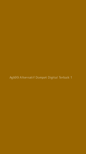 Tampilan Antarmuka Aplikasi Agb99 Alternatif Dompet Digital Terbaik - 1