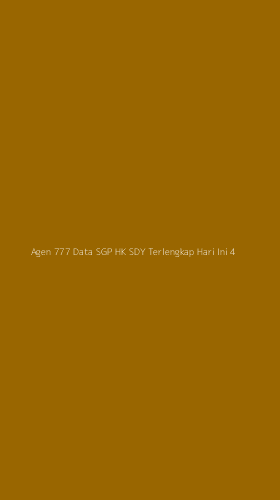 Tampilan Antarmuka Aplikasi Agen 777 Data Sgp Hk Sdy Terlengkap Hari Ini - 4