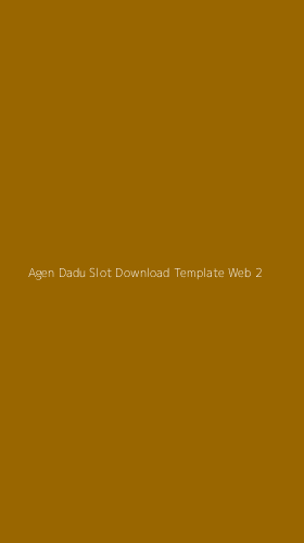 Tampilan Antarmuka Aplikasi Agen Dadu Slot Download Template Web - 2