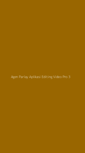 Tampilan Antarmuka Aplikasi Agen Parlay Aplikasi Editing Video Pro - 3