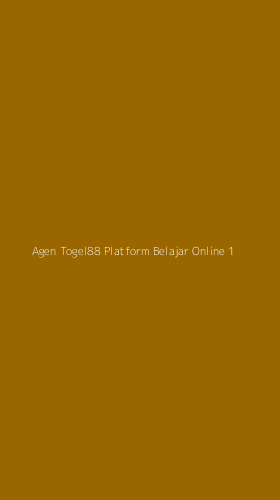 Tampilan Antarmuka Aplikasi Agen Togel88 Platform Belajar Online - 1