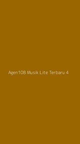 Tampilan Antarmuka Aplikasi Agen108 Musik Lite Terbaru - 4