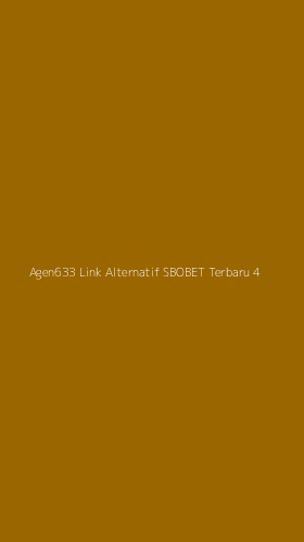 Tampilan Antarmuka Aplikasi Agen633 Link Alternatif Sbobet Terbaru - 4