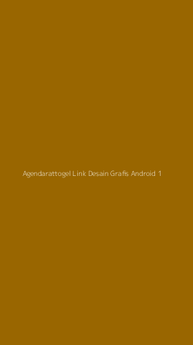 Tampilan Antarmuka Aplikasi Agendarattogel Link Desain Grafis Android - 1