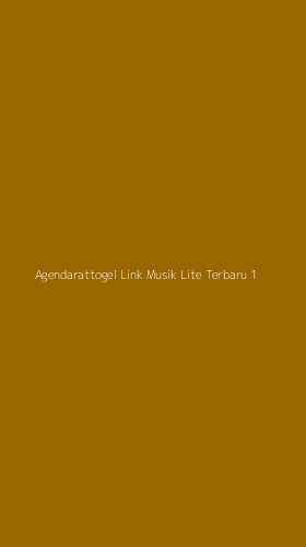 Tampilan Antarmuka Aplikasi Agendarattogel Link Musik Lite Terbaru - 1