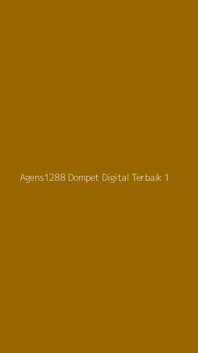 Tampilan Antarmuka Aplikasi Agens1288 Dompet Digital Terbaik - 1