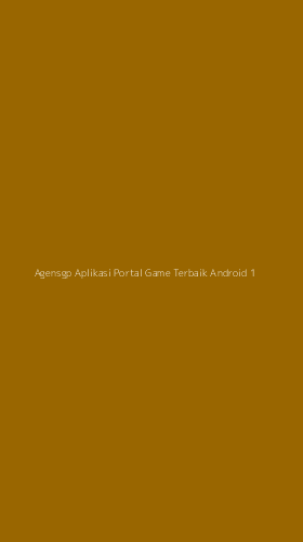 Tampilan Antarmuka Aplikasi Agensgp Aplikasi Portal Game Terbaik Android - 1