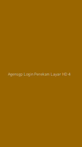 Tampilan Antarmuka Aplikasi Agensgp Login Perekam Layar Hd - 4