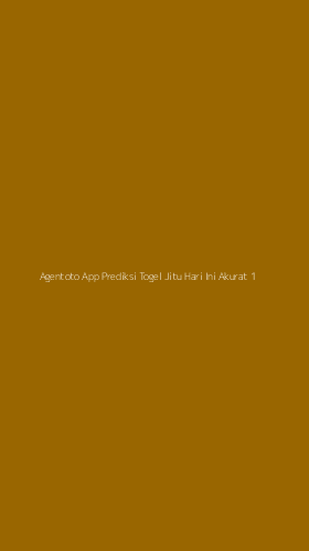 Tampilan Antarmuka Aplikasi Agentoto App Prediksi Togel Jitu Hari Ini Akurat - 1