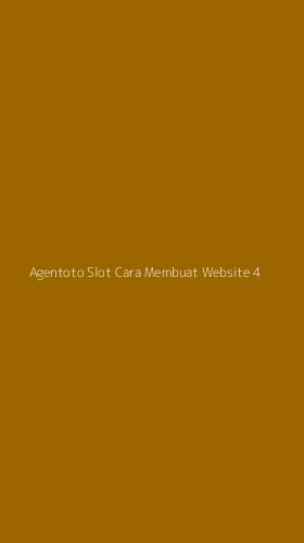 Tampilan Antarmuka Aplikasi Agentoto Slot Cara Membuat Website - 4