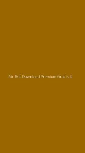 Tampilan Antarmuka Aplikasi Air Bet Download Premium Gratis - 4