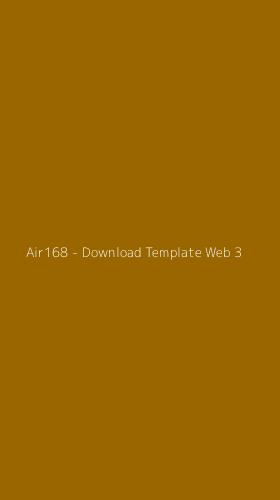 Tampilan Antarmuka Aplikasi Air168 - Download Template Web - 3