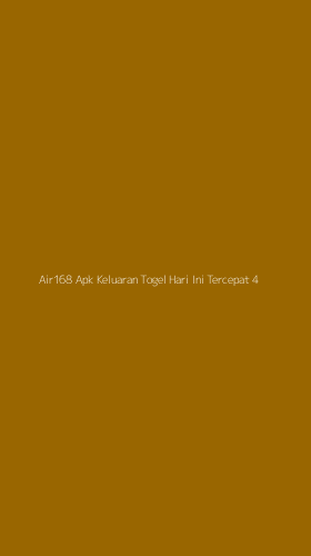 Tampilan Antarmuka Aplikasi Air168 Apk Keluaran Togel Hari Ini Tercepat - 4
