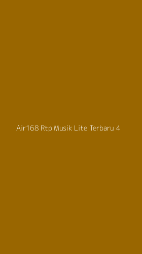 Tampilan Antarmuka Aplikasi Air168 Rtp Musik Lite Terbaru - 4
