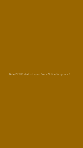 Tampilan Antarmuka Aplikasi Airbet188 Portal Informasi Game Online Terupdate - 4