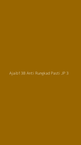 Tampilan Antarmuka Aplikasi Ajaib138 Anti Rungkad Pasti Jp - 3