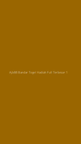 Tampilan Antarmuka Aplikasi Ajb88 Bandar Togel Hadiah Full Terbesar - 1