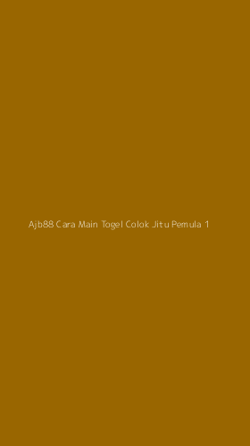 Tampilan Antarmuka Aplikasi Ajb88 Cara Main Togel Colok Jitu Pemula - 1