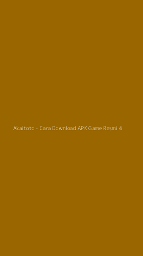 Tampilan Antarmuka Aplikasi Akaitoto - Cara Download APK Game Resmi - 4