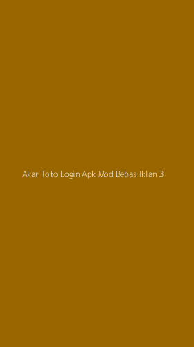 Tampilan Antarmuka Aplikasi Akar Toto Login Apk Mod Bebas Iklan - 3